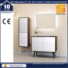 OEM Melamin Mischlack Optional Farbe Badezimmer Vanity Cabinet